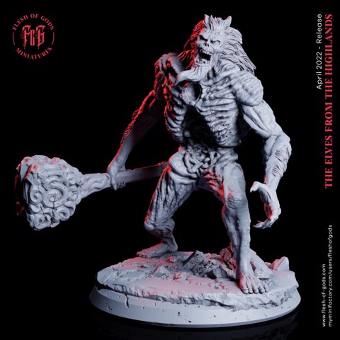 Yeti Set / Bigfoot / Sasquatch / Arctic Nights Encounter Collection - Epic  Miniatures - Miniatures by